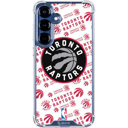 NBA Toronto Raptors Logo Blast Galaxy S25 Plus Clear Case