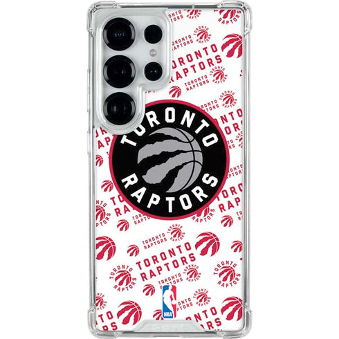 NBA Toronto Raptors Logo Blast Galaxy S25 Ultra Clear Case