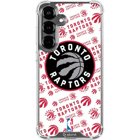 NBA Toronto Raptors Logo Blast Galaxy S26 Clear Case