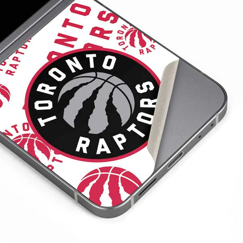 NBA Toronto Raptors Logo Blast Galaxy Z Flip6 Skin
