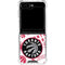 NBA Toronto Raptors Logo Blast Galaxy Z Flip6 Clear Case
