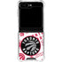 NBA Toronto Raptors Logo Blast Galaxy Z Flip6 Clear Case
