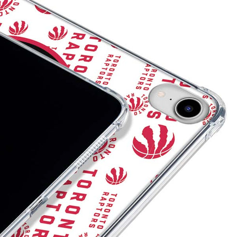 NBA Toronto Raptors Logo Blast iPad 11th Gen (2025) Clear Case
