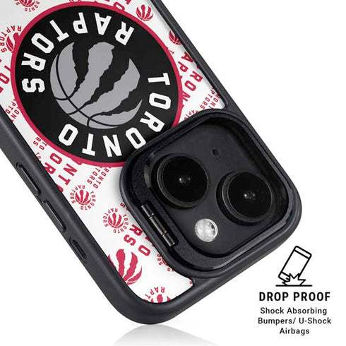 NBA Toronto Raptors Logo Blast iPhone 14 Plus Kickstand Case
