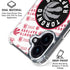 NBA Toronto Raptors Logo Blast iPhone 16 Clear Case