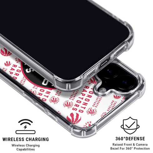 NBA Toronto Raptors Logo Blast iPhone 16 MagSafe Case