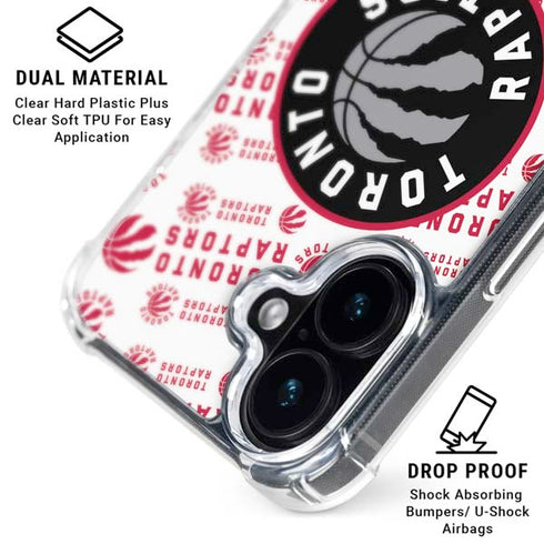 NBA Toronto Raptors Logo Blast iPhone 16 MagSafe Case