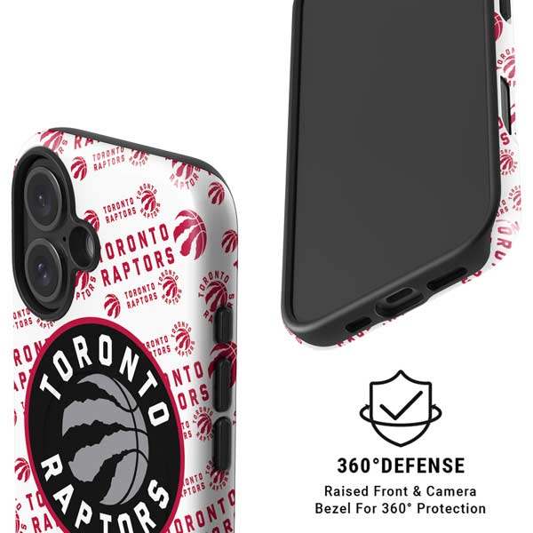 NBA Toronto Raptors Logo Blast Apple IPhone 16 Magsafe Impact Case nba-toronto-raptors-logo-blast-apple-iphone-16-magsafe-impact-case
