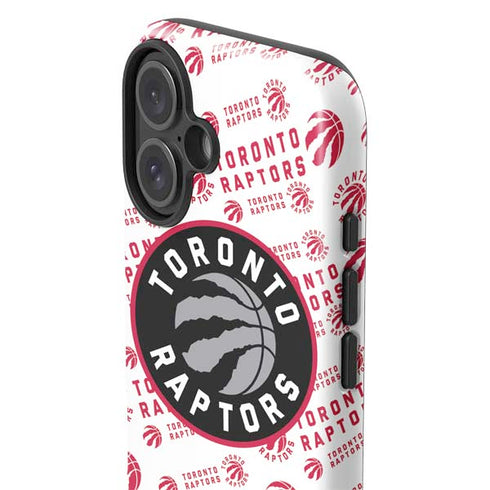 NBA Toronto Raptors Logo Blast iPhone 16 Plus Impact Case