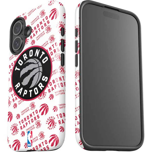 NBA Toronto Raptors Logo Blast iPhone 16 Plus Impact Case