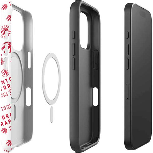 NBA Toronto Raptors Logo Blast iPhone 16 Pro Magsafe Impact Case