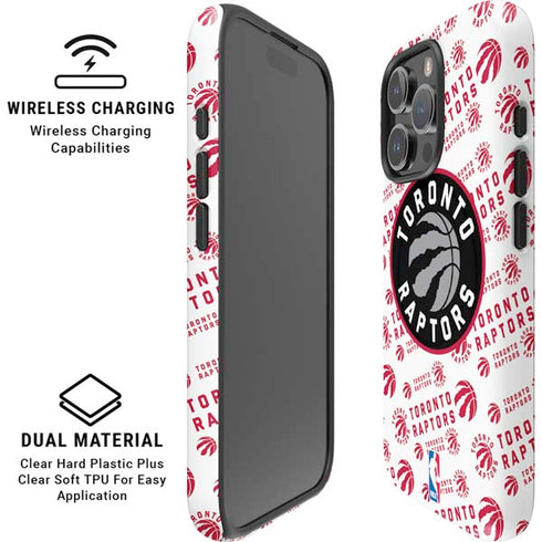 NBA Toronto Raptors Logo Blast iPhone 16 Pro Magsafe Impact Case