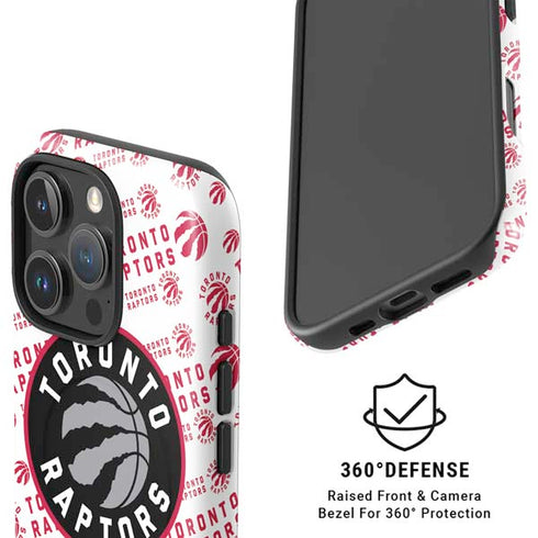 NBA Toronto Raptors Logo Blast iPhone 16 Pro Max Magsafe Impact Case