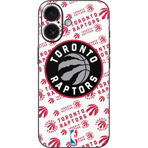 NBA Toronto Raptors Logo Blast iPhone 16 Skin