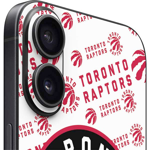 NBA Toronto Raptors Logo Blast iPhone 16 Skin