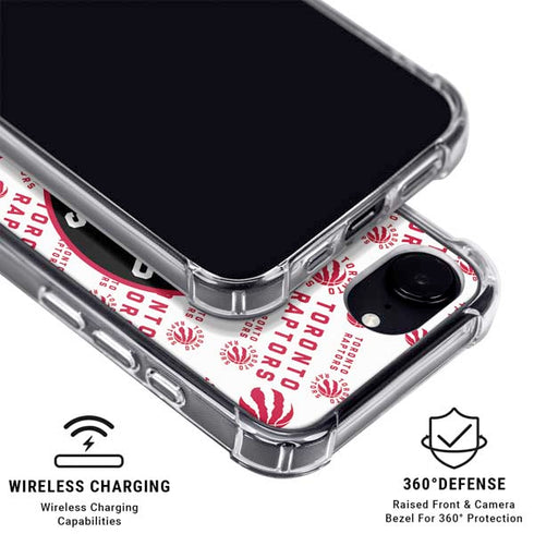 NBA Toronto Raptors Logo Blast iPhone 16e MagSafe Case