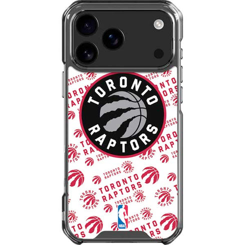 NBA Toronto Raptors Logo Blast iPhone 18 Pro Max Clear Case