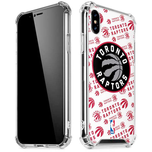 NBA Toronto Raptors Logo Blast iPhone X/XS Clear Case