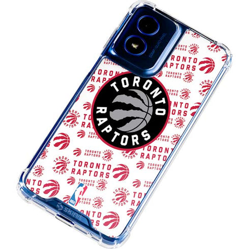 NBA Toronto Raptors Logo Blast Moto G 5G (2024) Clear Case