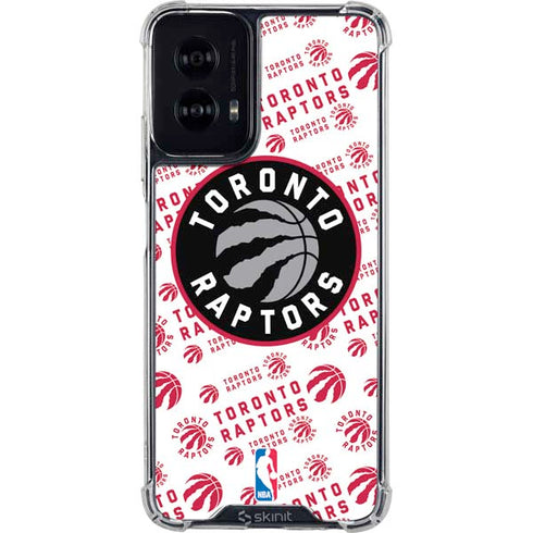 NBA Toronto Raptors Logo Blast Moto G Power 5G (2024) Clear Case