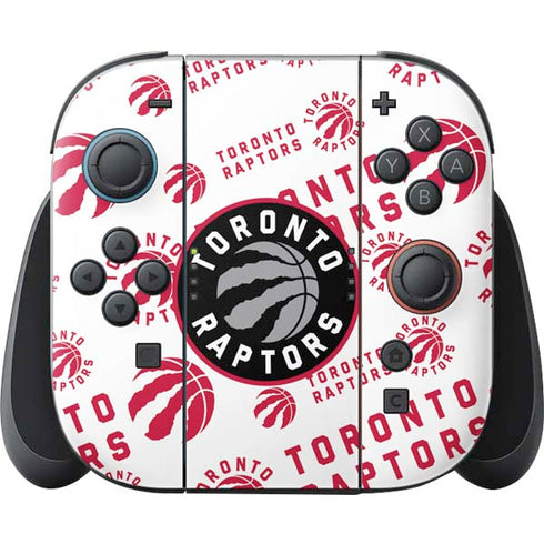 NBA Toronto Raptors Logo Blast Nintendo Switch 2 (2025) Joy-Con Controller Skin