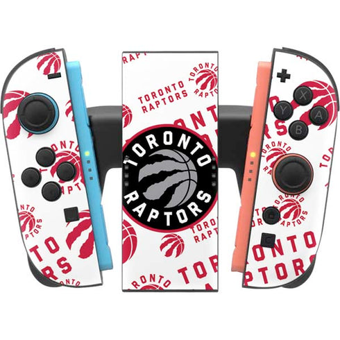 NBA Toronto Raptors Logo Blast Nintendo Switch 2 (2025) Joy-Con Controller Skin