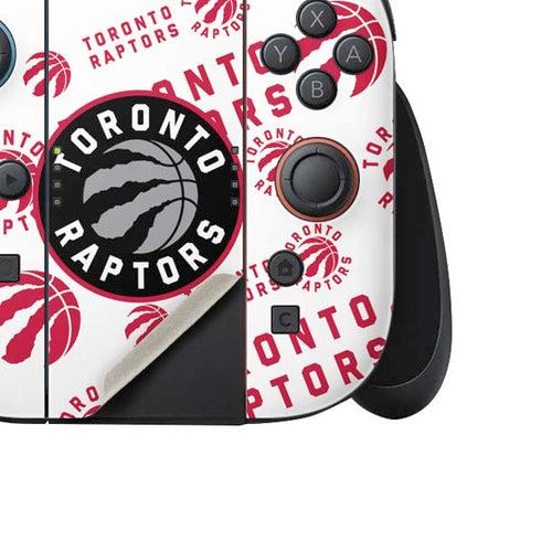 NBA Toronto Raptors Logo Blast Nintendo Switch 2 (2025) Joy-Con Controller Skin