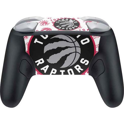 NBA Toronto Raptors Logo Blast Nintendo Switch 2 (2025) Pro Controller Skin