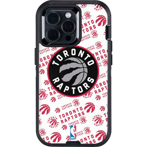 NBA Toronto Raptors Logo Blast Otterbox Defender iPhone Skin