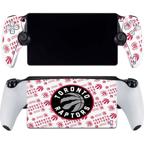 NBA Toronto Raptors Logo Blast PlayStation Portal Remote Player Skin