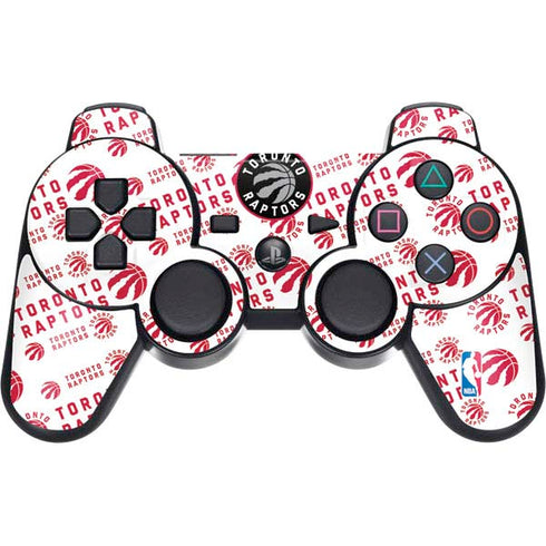 NBA Toronto Raptors Logo Blast PS3 Dual Shock wireless controller Skin