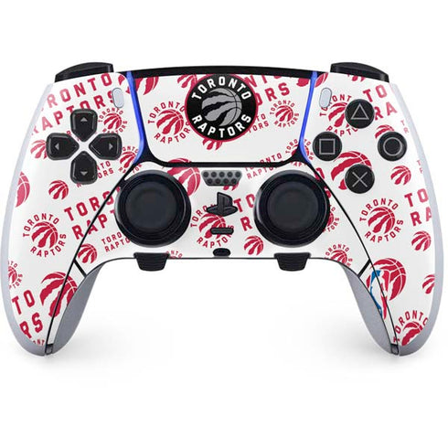 NBA Toronto Raptors Logo Blast PS5 DualSense Edge Pro Controller Skin