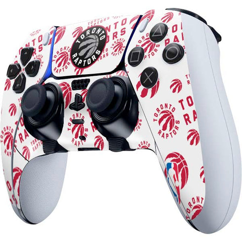 NBA Toronto Raptors Logo Blast PS5 DualSense Edge Pro Controller Skin