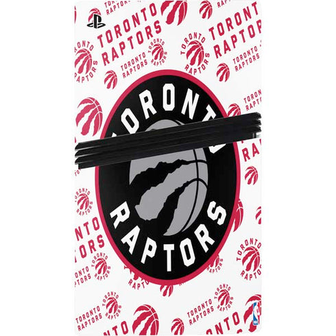 NBA Toronto Raptors Logo Blast PS5 Pro Disk Console Skin