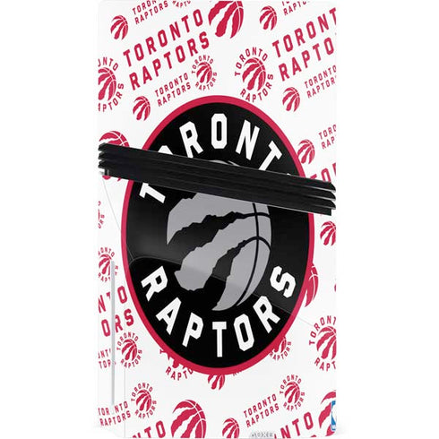 NBA Toronto Raptors Logo Blast PS5 Pro Disk Console Skin