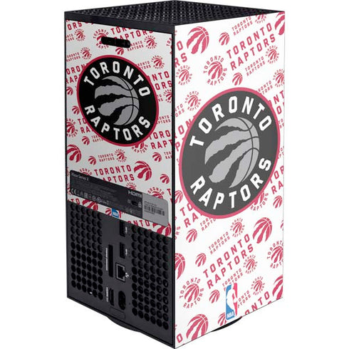 NBA Toronto Raptors Logo Blast XBox Series X Digital Edition Console Skin