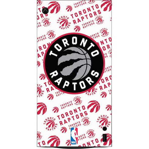 NBA Toronto Raptors Logo Blast XBox Series X Digital Edition Console Skin