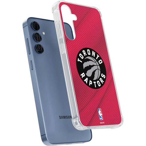 NBA Toronto Raptors Logo Galaxy A35 5G Clear Case