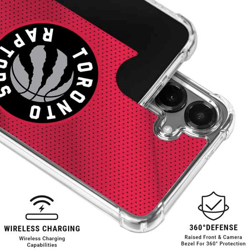 NBA Toronto Raptors Logo Galaxy S26 Plus Clear Case