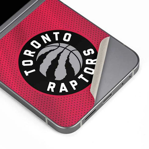 NBA Toronto Raptors Logo Galaxy Z Flip6 Skin