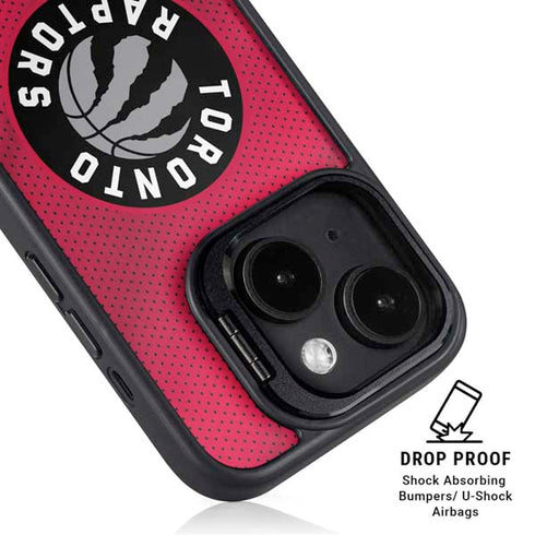 NBA Toronto Raptors Logo iPhone 15 Kickstand Case