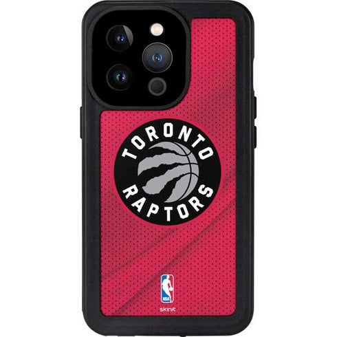 NBA Toronto Raptors Logo iPhone 15 Pro Waterproof Case