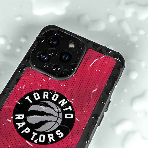 NBA Toronto Raptors Logo iPhone 15 Pro Waterproof Case