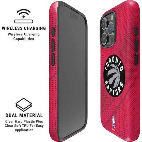 NBA Toronto Raptors Logo iPhone 16 Pro Magsafe Impact Case