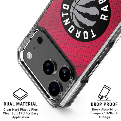 NBA Toronto Raptors Logo iPhone 17 Pro Max Clear Case