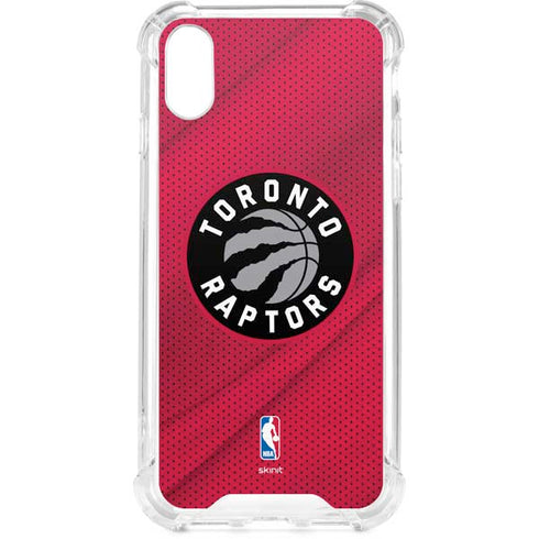 NBA Toronto Raptors Logo iPhone XS Clear Case