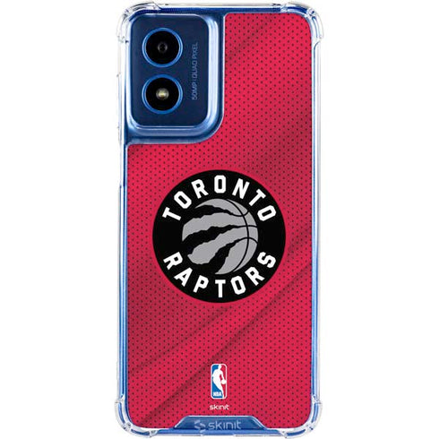 NBA Toronto Raptors Logo Moto G 5G (2024) Clear Case