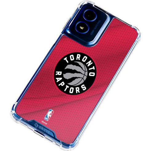 NBA Toronto Raptors Logo Moto G 5G (2024) Clear Case