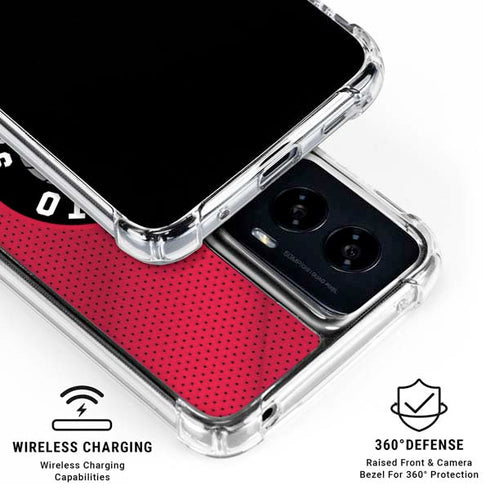 NBA Toronto Raptors Logo Moto G Power 5G (2024) Clear Case