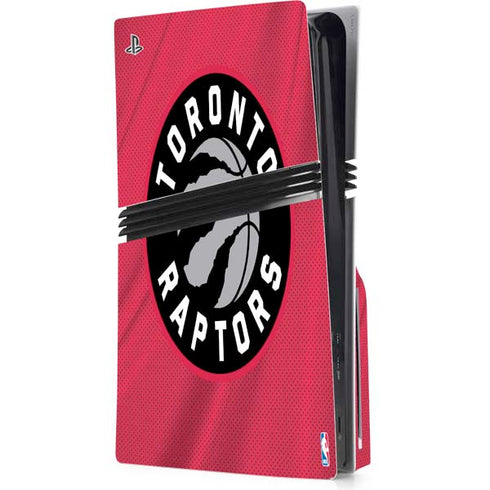 NBA Toronto Raptors Logo PS5 Pro Disk Console Skin
